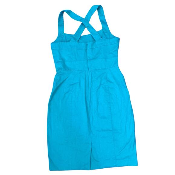 Calvin Klein Bright green Sheath Dress Size 8 - Picture 4 of 4